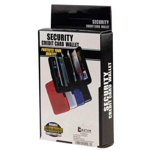 PORTFEL ETUI NA KARTY ANTYKRADZIEŻOWE STOP RFID na Arena.pl