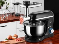 ROBOT KUCHENNY PLANETARNY 3W1 MIKSER 6,2L MISA WIELOFUNKCYJNY MOCNY CZARNY