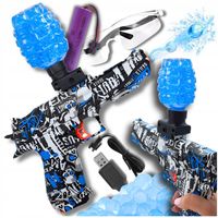 PISTOLET COLT GLOCK KULKI ŻELOWE WODNE AUTOMAT ORBEEZ BEZPIECZNY OKULARY