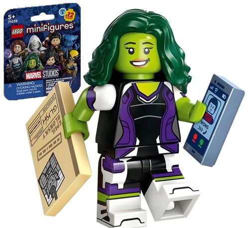 71039 - lego minifigures - pani hulk - marvel seria 2 na Arena.pl