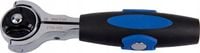 GRZECHOTKA 1/4' Z RUCHOMĄ GŁOWICĄ 72 ZĘBY 2752-45G KING TONY