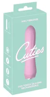 cuties mini wibrator 4. generacji 10 trybow rożowy 13,6 cm