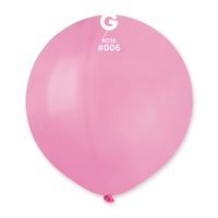 Balon pastelowy różowy duży 48 cm