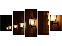 Obraz druk Latarnia zewnętrzna ścienna
