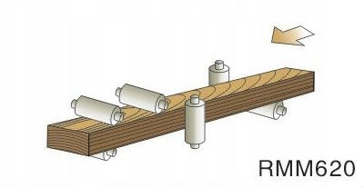 Strugarka czterostronna REIGNMAC RMM620 4 stronna obrabiarka listwiarka zdjęcie 4