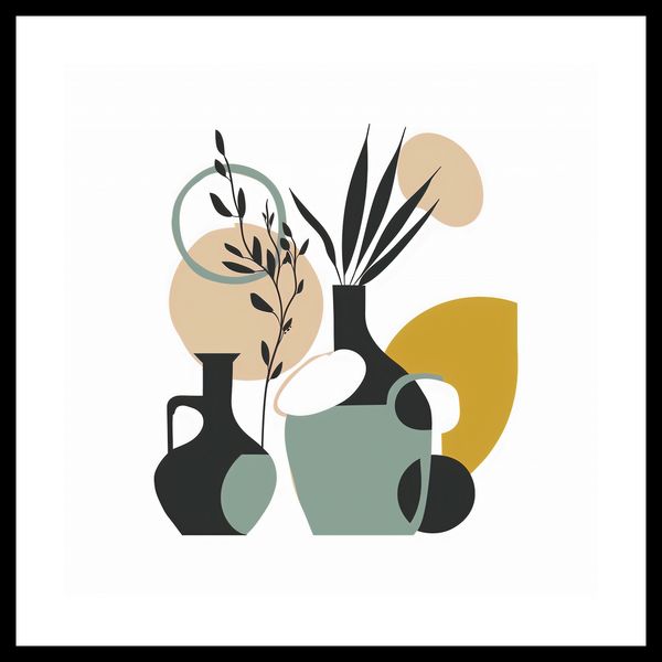 Plakat 50x50cm Modernistyczna Kompozycja zdjęcie 3