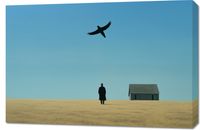 Obraz 90x60cm Samotny i Wolny