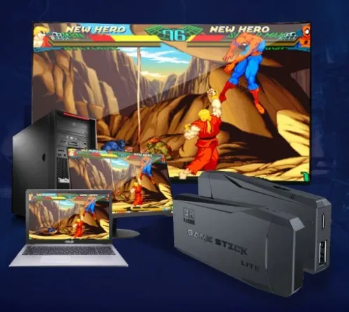 GRA 4K TELEWIZYJNA KONSOLA RETRO+2 PADY+10000 GRY na Arena.pl