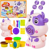 ZESTAW KREATYWNY dla Dzieci KRÓWKA Maszynka do Ciastoliny MASA PLASTYCZNA