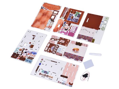 DLA DZIECI PUZZLE  BUDYNEK PIEKARNIA Z OŚWIETLENIEM na Arena.pl