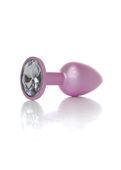 plug jewellery pearl pink plug  clear s