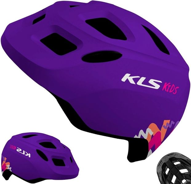 Kask dziecięcy KELLYS ZIGZAG 022 (45-50 cm) purple zdjęcie 1