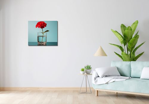 Obraz 60x50cm Kwiat w Szkle na Arena.pl