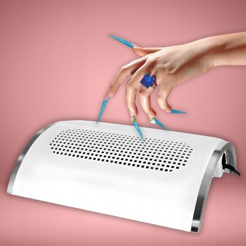 Pochłaniacz pyłu odpylacz do paznokci manicure frezarki 3 wiatraki 2 na Arena.pl