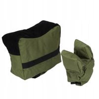 ZESTAW TOREB NA ODPOCZYNEK STOJAK NA KARABIN DO POLOWANIA 23x19x10CM ZIELON