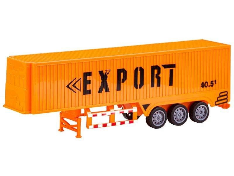 Ciężarówka, Naczepa - Kontener, Tir Z Przyczepą 1:48 zdjęcie 5