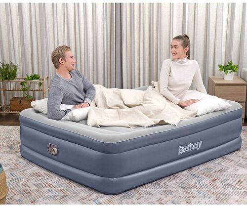 Materac Dmuchany DWUOSOBOWY ŁÓŻKO z POMPKĄ el. 203x152x51cm BESTWAY na Arena.pl