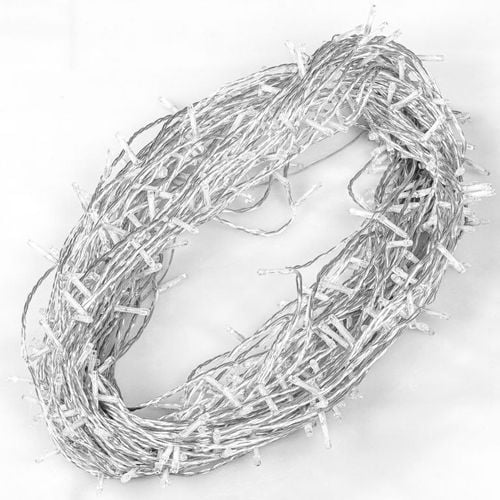 Świąteczne LED oświetlenie - 40m, 400LED, biała ciepła,pilot na Arena.pl