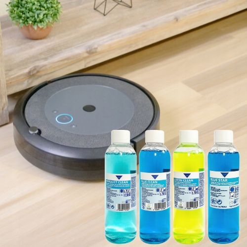 Zestaw 4 płynów do każdego robota mopującego myjącego podłogi uniwersalny na Arena.pl