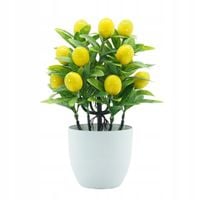 SZTUCZNA Roślina DRZEWKO CYTRYNOWE Sztuczne 18x24cm ŁADNE BONAI