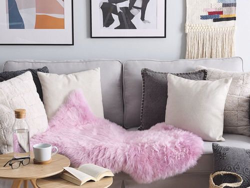 Skóra owcza różowa ULURU na Arena.pl