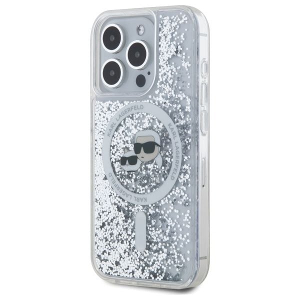 Etui Karl Lagerfeld do iPhone 15 Pro, Przezroczysty, MagSafe zdjęcie 2