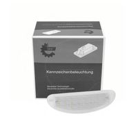 Oświetlenie LED tablicy rejestracyjnej RENAULT CLIO II 2005 2006 2007 2008