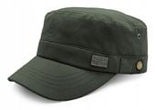 PATROLÓWKA Męska Czapka z Daszkiem Bawełniana ZIELONA KHAKI Pako Jeans