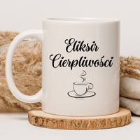 CHAMSKI KUBEK BEZ CENZURY | ŚMIESZNY PREZENT | DO PRACY BIURA DOMU | 330 ml