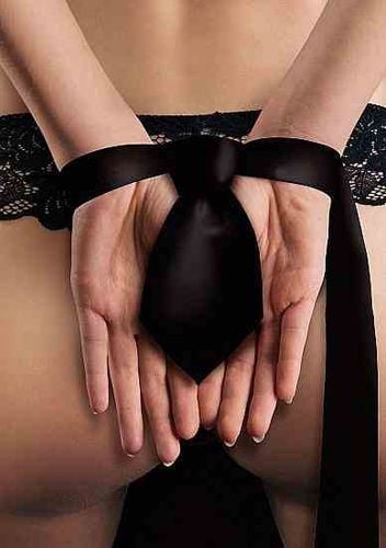 Krawat Do Krępowania Ouch Czarny na Arena.pl