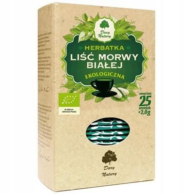 Morwa Biała Liść EKO fix 25x2g DARY NATURY zdjęcie 1