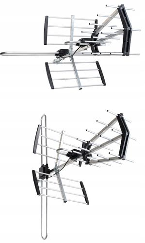 ANTENA DVBT2 DO TV NAZIEMNEJ KIERUNKOWA ZEWNĘTRZNA COMBO MUX8 4K LTE na Arena.pl