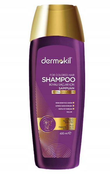 Dermokil - szampon do włosów farbowanych 600ml zdjęcie 1