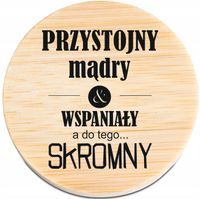 OTWIERACZ DO PIWA DREWNIANY magnes personalizacja PREZENT NA DZIEŃ CHŁOPAKA
