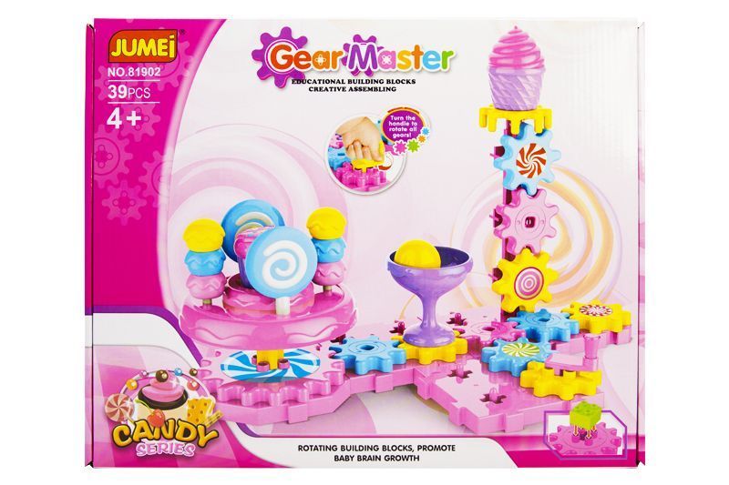 Ruchome klocki Jumei 4+ MAGICZNA CUKIERNIA 48 elementów zdjęcie 1