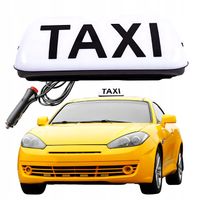 Kogut TAXI LED Gapa Kogut Lampa Sygnalizator Biała Wtyczka do Gniazda