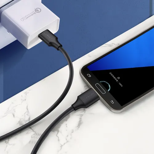 kabel ugreen us130 10843 usb-a 3.0 - micro usb-b 2m - czarny na Arena.pl
