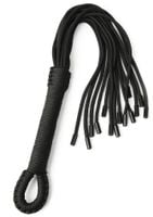 knot flogger black