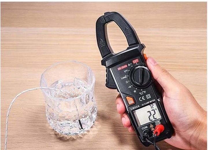 Tacklife CM02A Tester Cyfrowy Miernik Cęgowy AC DC Multimetr + zdjęcie 6