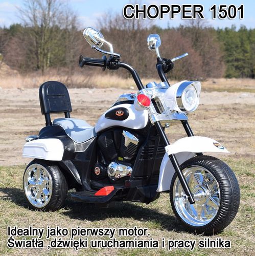 Motor Chopper na akumulator Kolor - Niebieski na Arena.pl