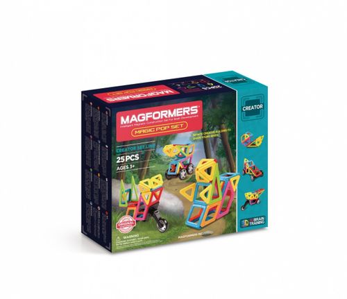 Magformers 25 Elementów Creator Magic Pop na Arena.pl