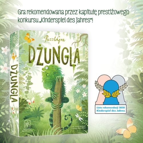PUZZLOGRA DŻUNGLA - NASZA KSIĘGARNIA na Arena.pl