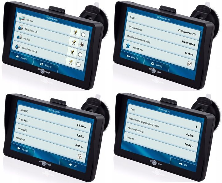 Nawigacja GPS 9" iGO Primo Truck TIR BUS Ciężarówka Autobus Gps4Drive zdjęcie 4