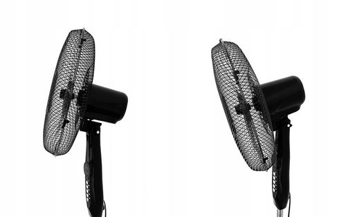 Wentylator podłogowy HAXON DAX wiatrak stojący 5 łopatek timer + pilot na Arena.pl