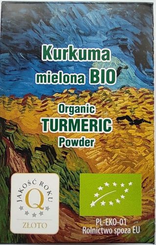 Kurkuma Mielona BIO 10G Naturalna Bez Chemii Dobra i Oryginalna na Arena.pl