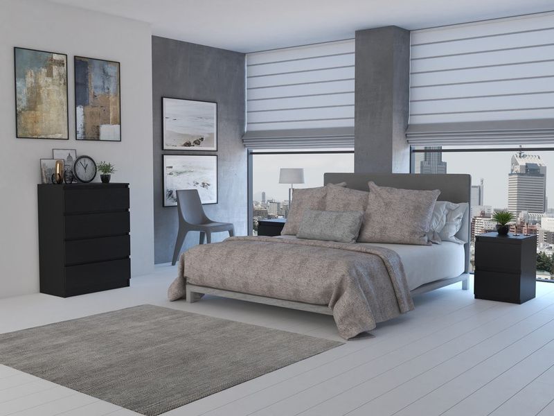 KOMODA MALWA M4 70 - CZERŃ zdjęcie 4