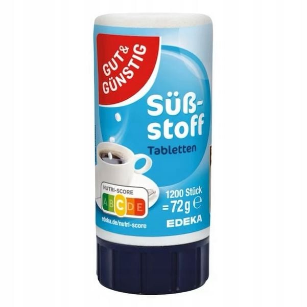 G&G SŁODZIK W TABLETKACH FIT DIETETYCZNY NIEMIECKI EDEKA 0,072 kg/1200 zdjęcie 2