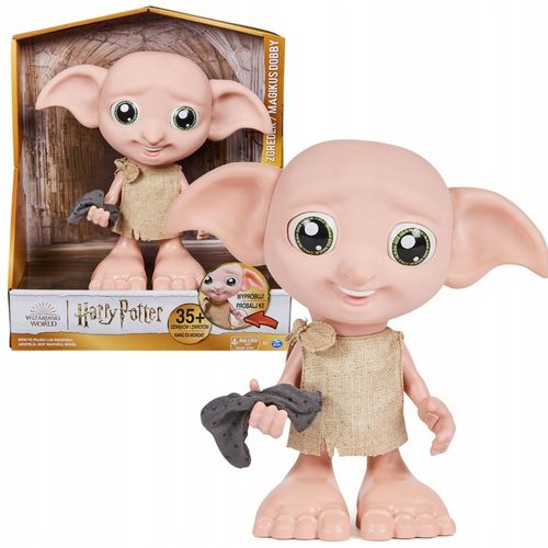 ZGREDEK HARRY POTTER INTERAKTYWNA FIGURKA MÓWIĄCY DOMOWY SKRZAT 22 CM DŹW na Arena.pl