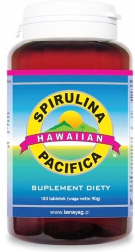 SPIRULINA HAWAJSKA PACIFICA 500 MG 180 TABLETEK na Arena.pl
