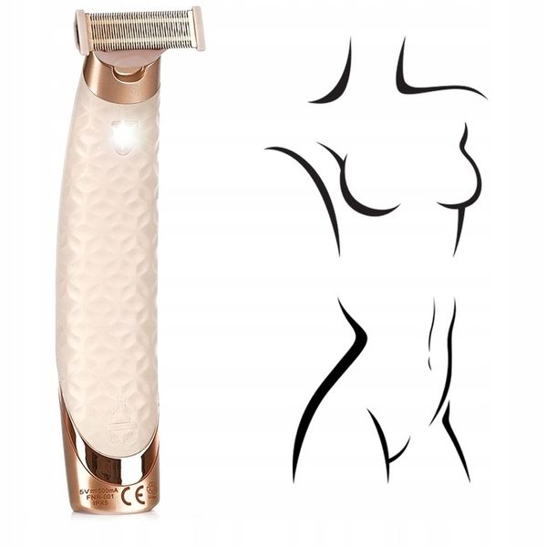 TRYMER GOLARKA DO BIKINI NÓG PACH CIAŁA - FLAWLESS zdjęcie 2